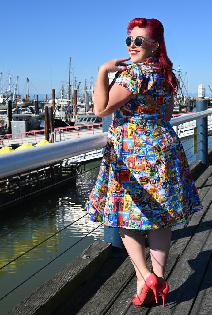 Marie - Vintage Voyage - Travel Dress