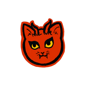 Halloween Cat Stickers
