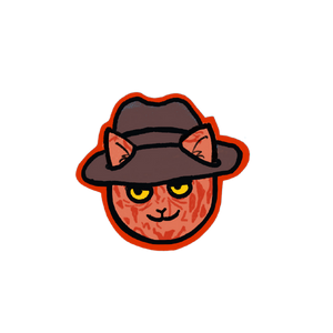 Halloween Cat Stickers