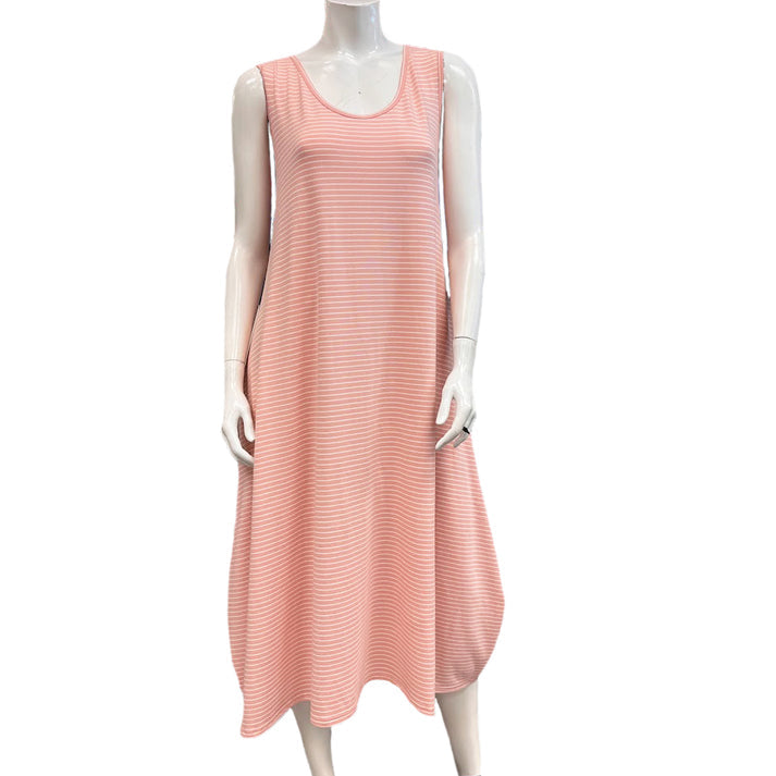 Bamboo Scoop Hem Tank Dress