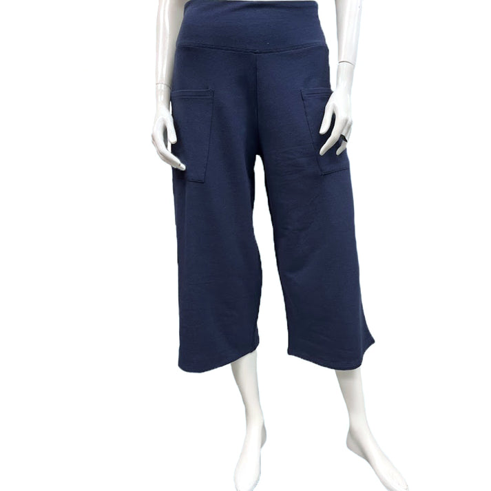 Bamboo French Terry High Rise Gaucho