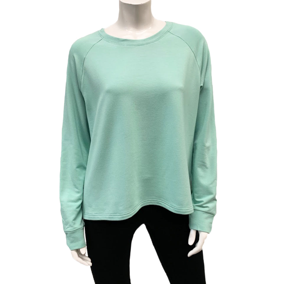 Bamboo French Terry Crop Sweatshirt