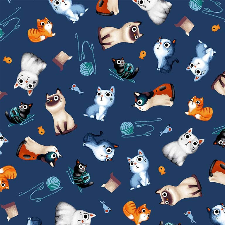 Margot - Check Meowt - Cat Dress