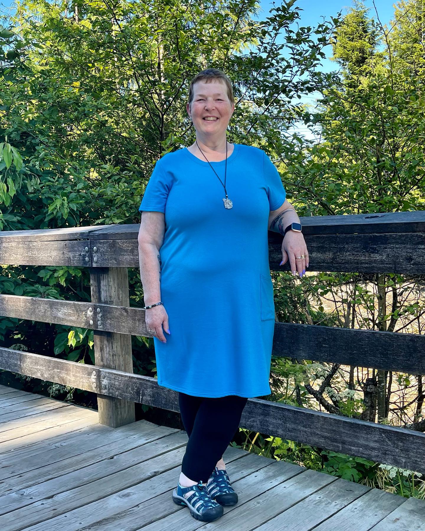 Bamboo French Terry Pocket Dress