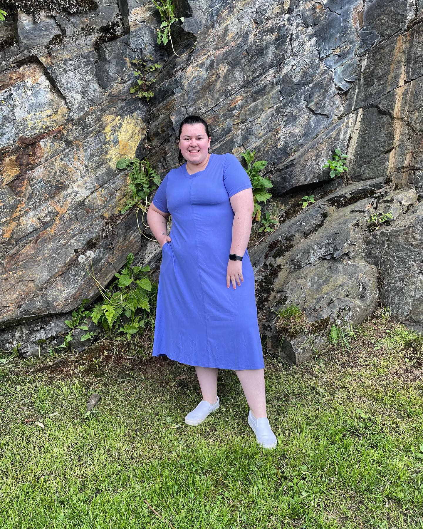 Bamboo T-shirt Maxi Dress