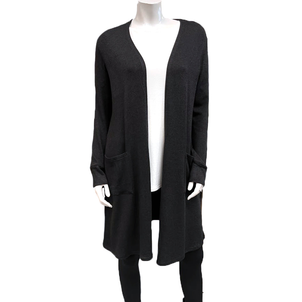 Modal Sweater Knit Long Easy Cardigan