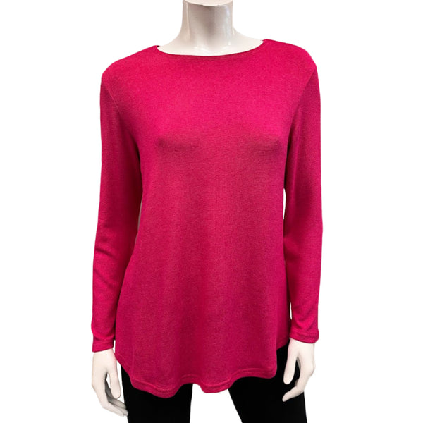Modal Sweater Knit Loose Swing Tee
