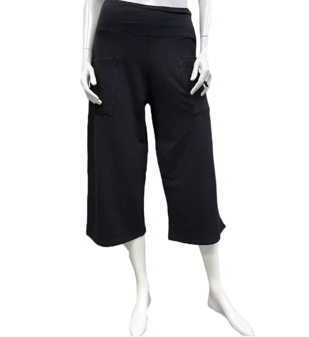 Bamboo French Terry High Rise Gaucho