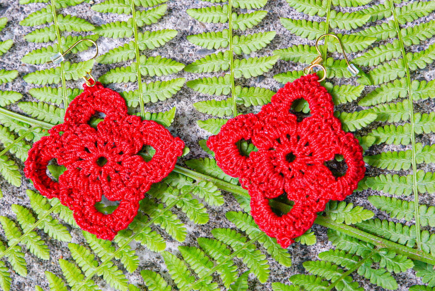 Skein-A Creations Crochet Earrings