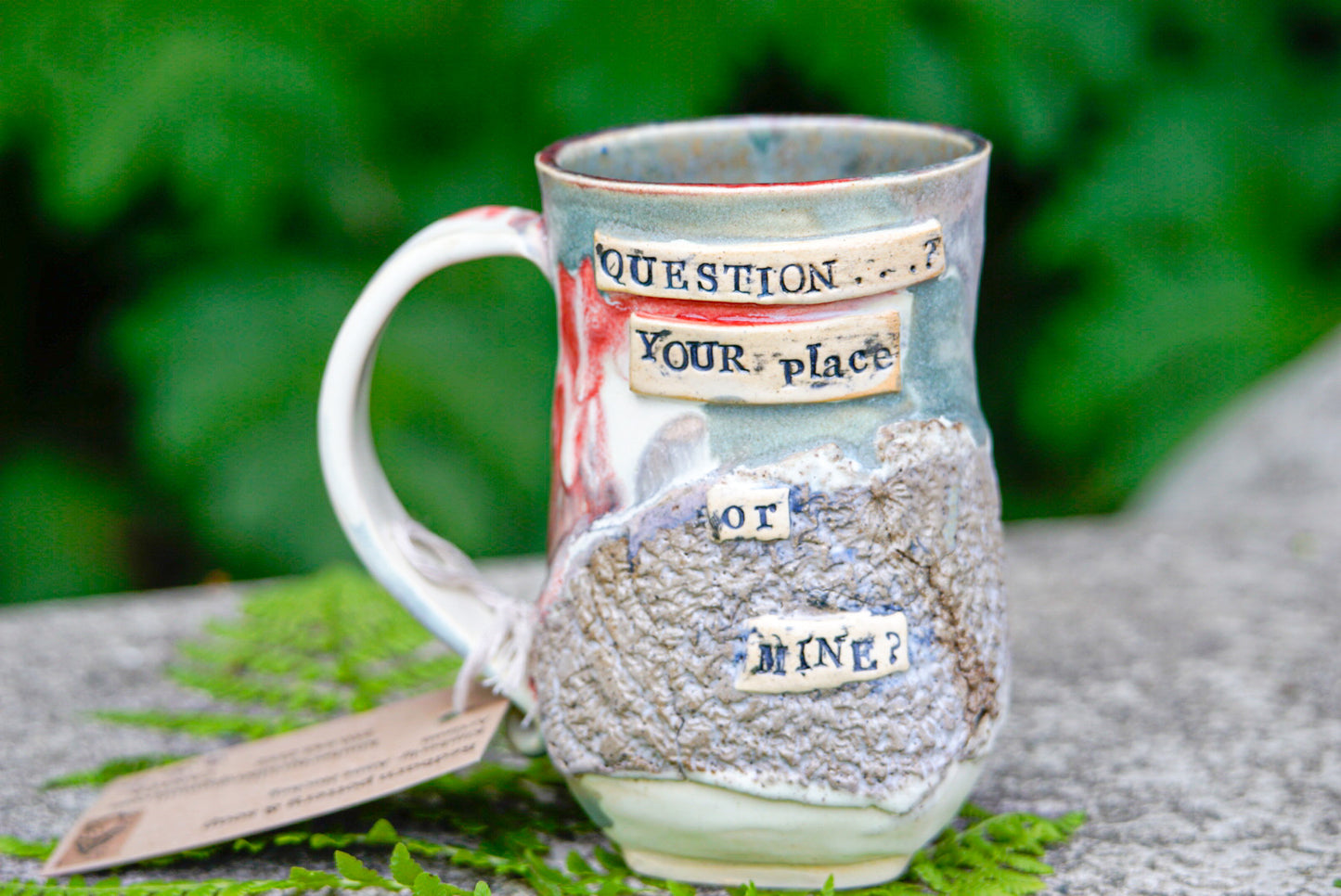 Red Barn Pottery Mug