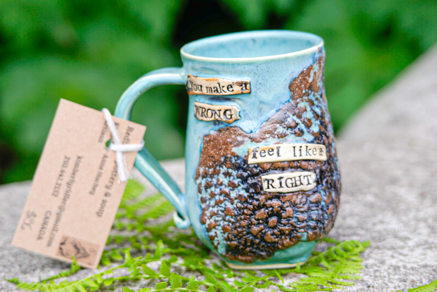 Red Barn Pottery Mug