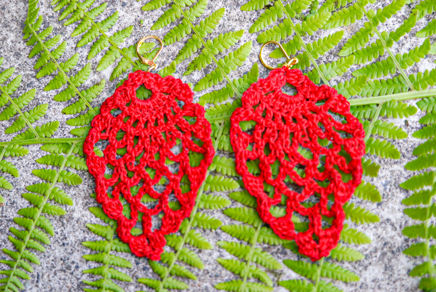 Skein-A Creations Crochet Earrings