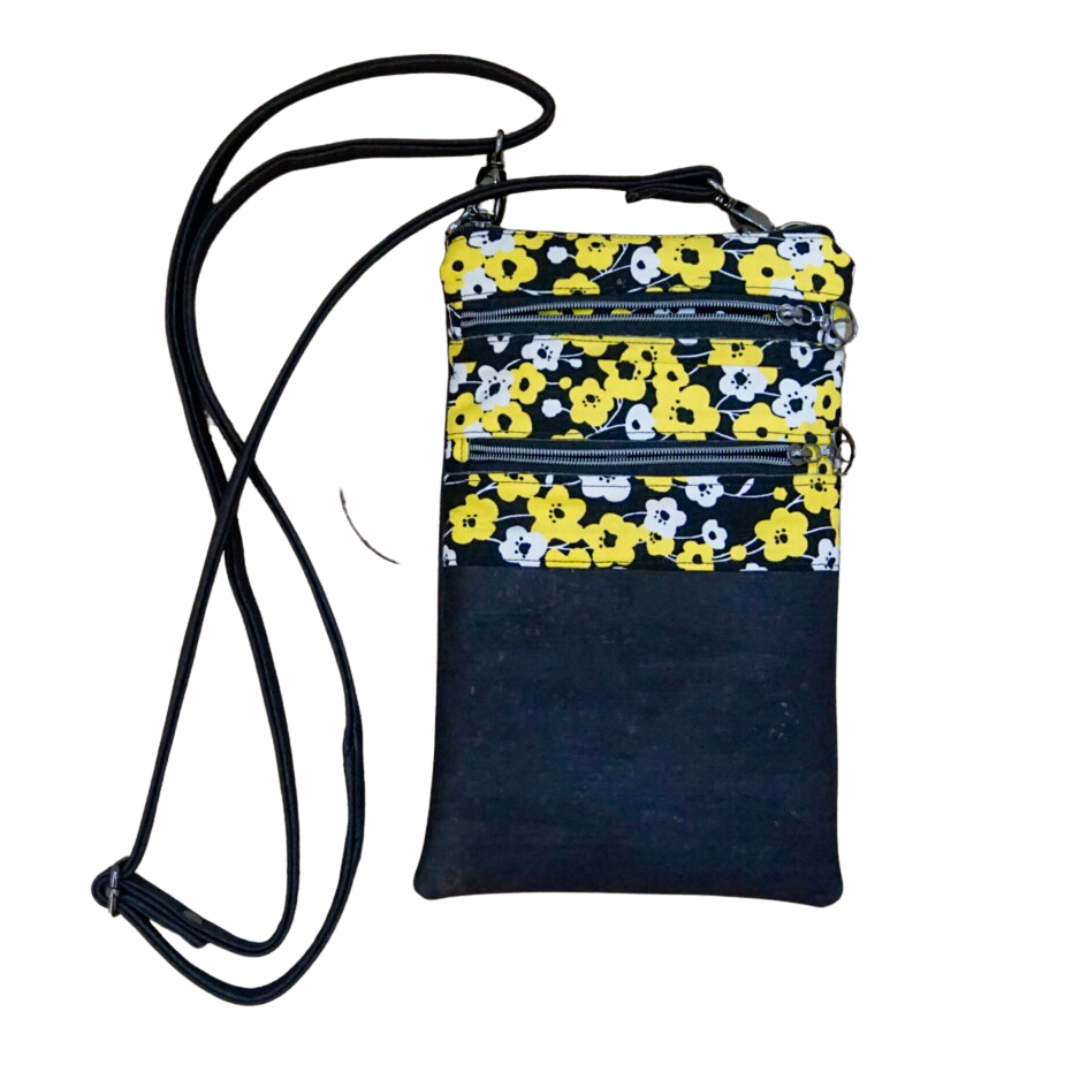 Triple Zipper Bag by Colleen's Creations