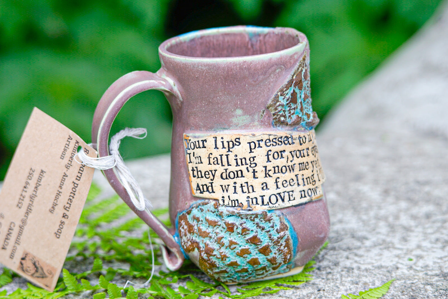 Red Barn Pottery Mug