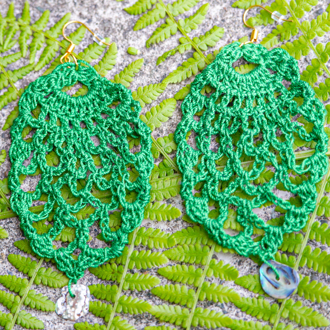 Skein-A Creations Crochet Earrings
