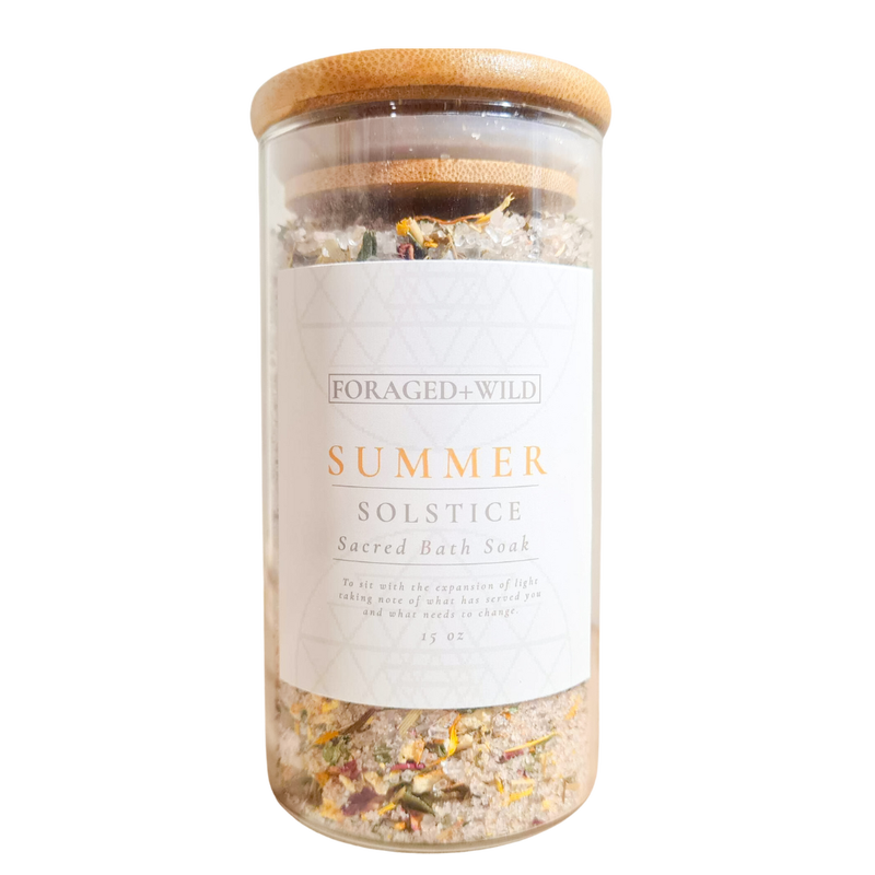 Foraged + Wild Summer Solstice Bath Soak