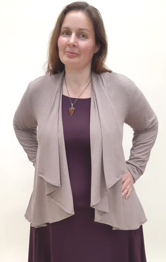 Bamboo Short Cardigan Wrap