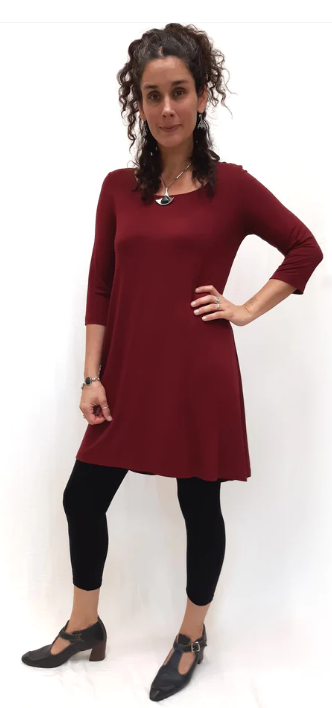 3/4 Sleeve Long Tunic