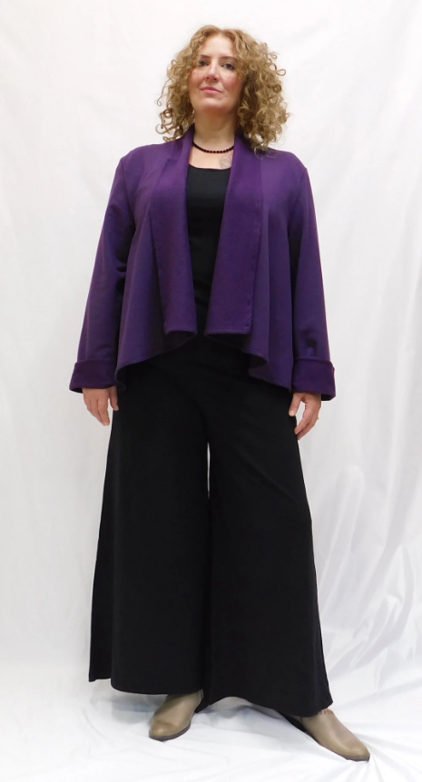 Bamboo Fleece Short Swing Jacket