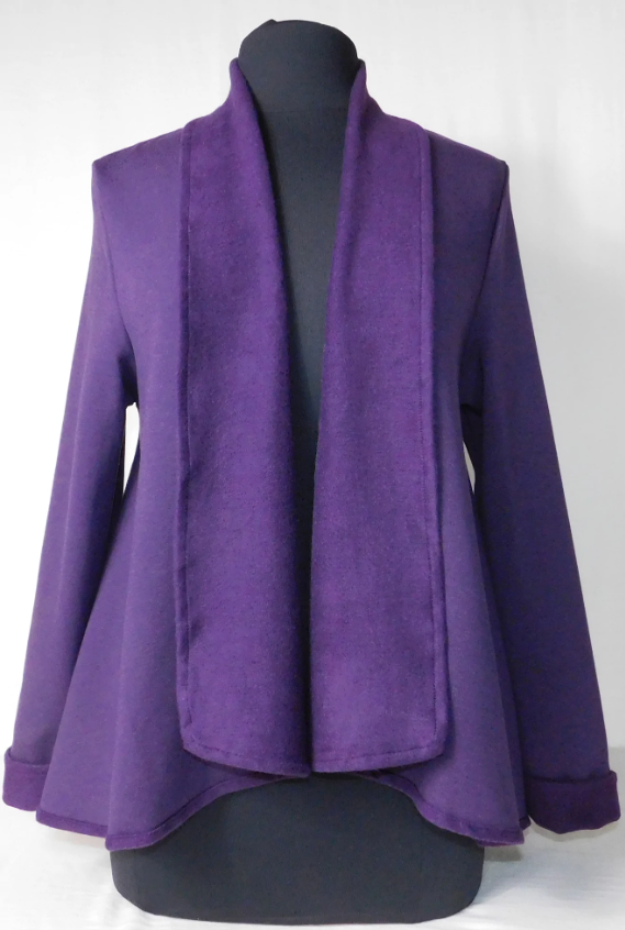 Bamboo Fleece Short Swing Jacket