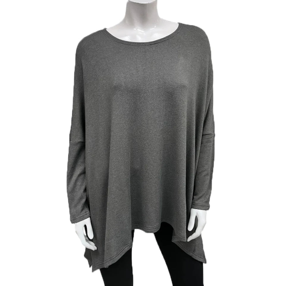 Modal Sweater Knit Drape Tunic