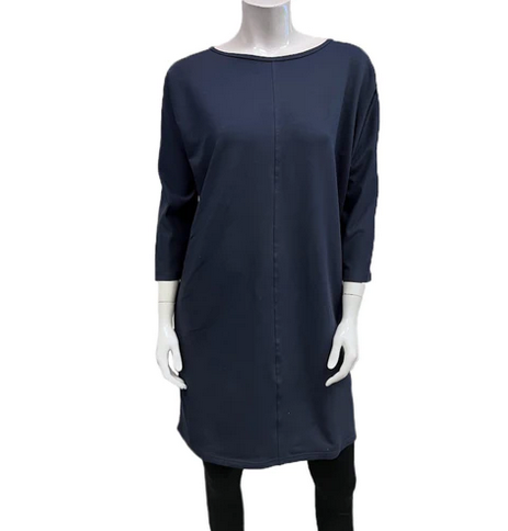 Cotton Terry Wedge Dress