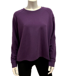 Bamboo French Terry Crop Sweatshirt