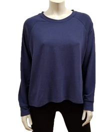Bamboo French Terry Crop Sweatshirt