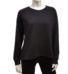 Bamboo French Terry Crop Sweatshirt