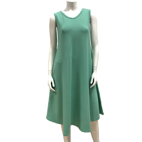 Bamboo French Terry Reversible Swing Dress