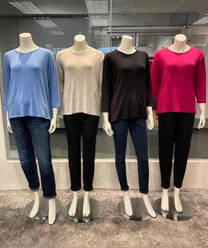 Modal Seamed Sweater
