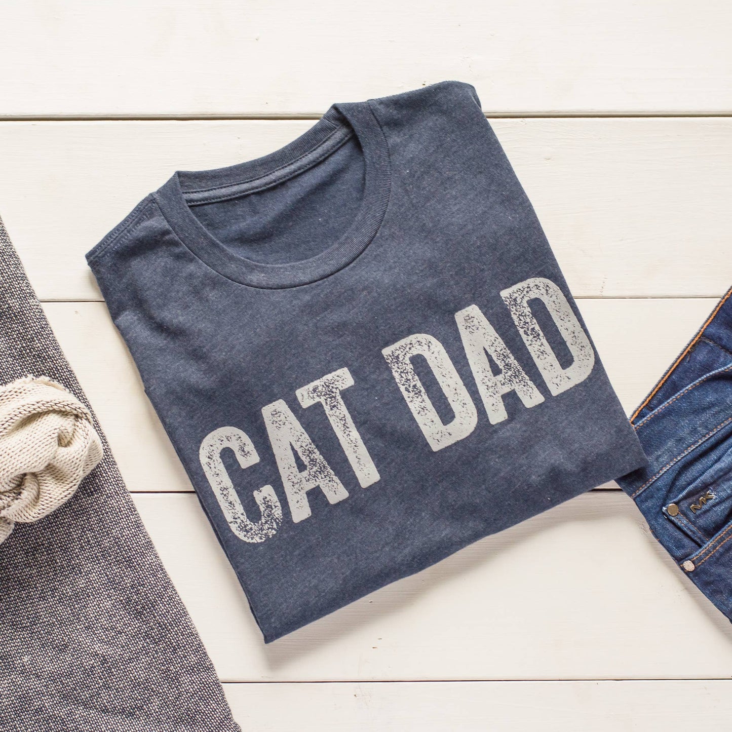 Take it 'N' Leave it - Cat Dad Tee: XL