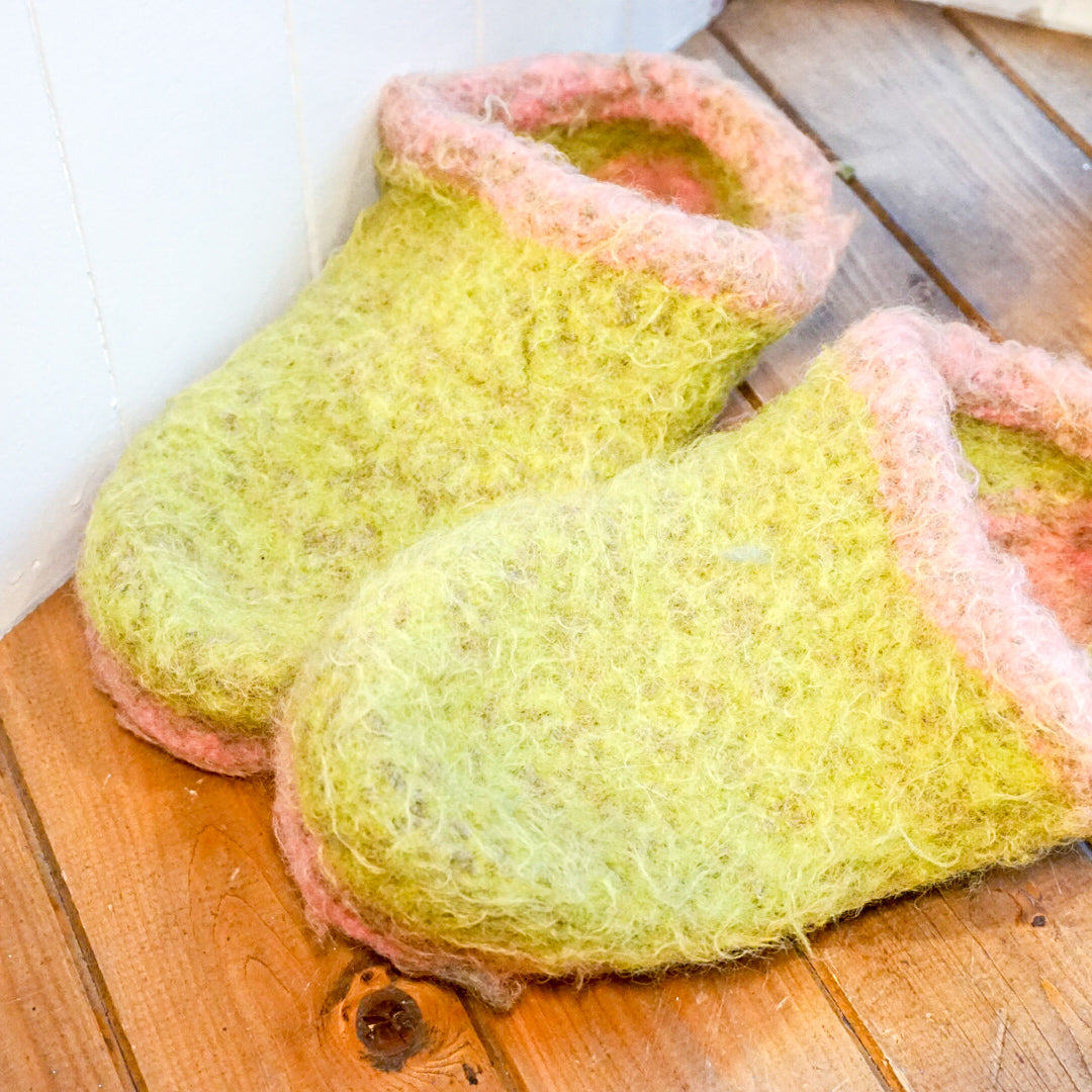 Felted Slippers