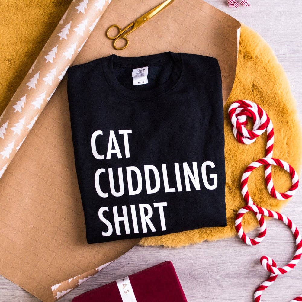 Take it 'N' Leave it - Cat Cuddling Sweatshirt