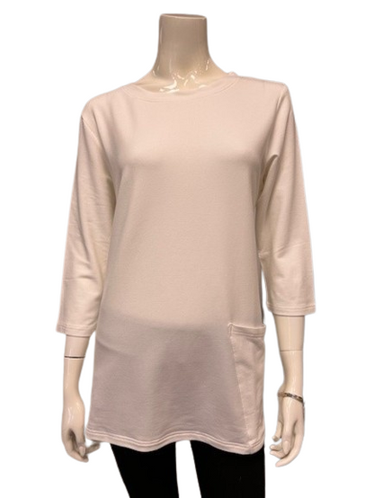 Bamboo French Terry Swag Pocket Tunic