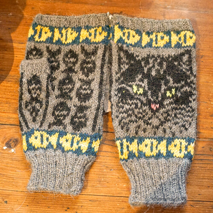 Fingerless Kitten Mittens by Sue Philippson-Madill