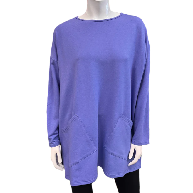 Bamboo French Terry Two Pocket Tunic