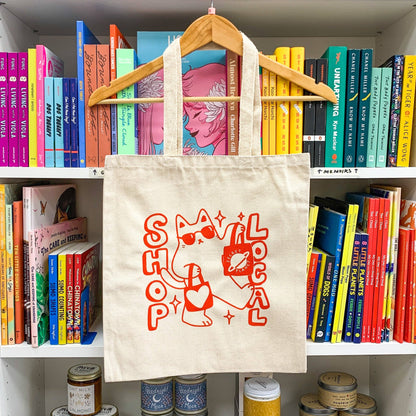 Secret Planet Print Shop - Shop Local Tote