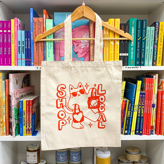 Secret Planet Print Shop - Shop Local Tote