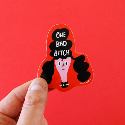 Badger & Burke - One Bad Bitch Sticker