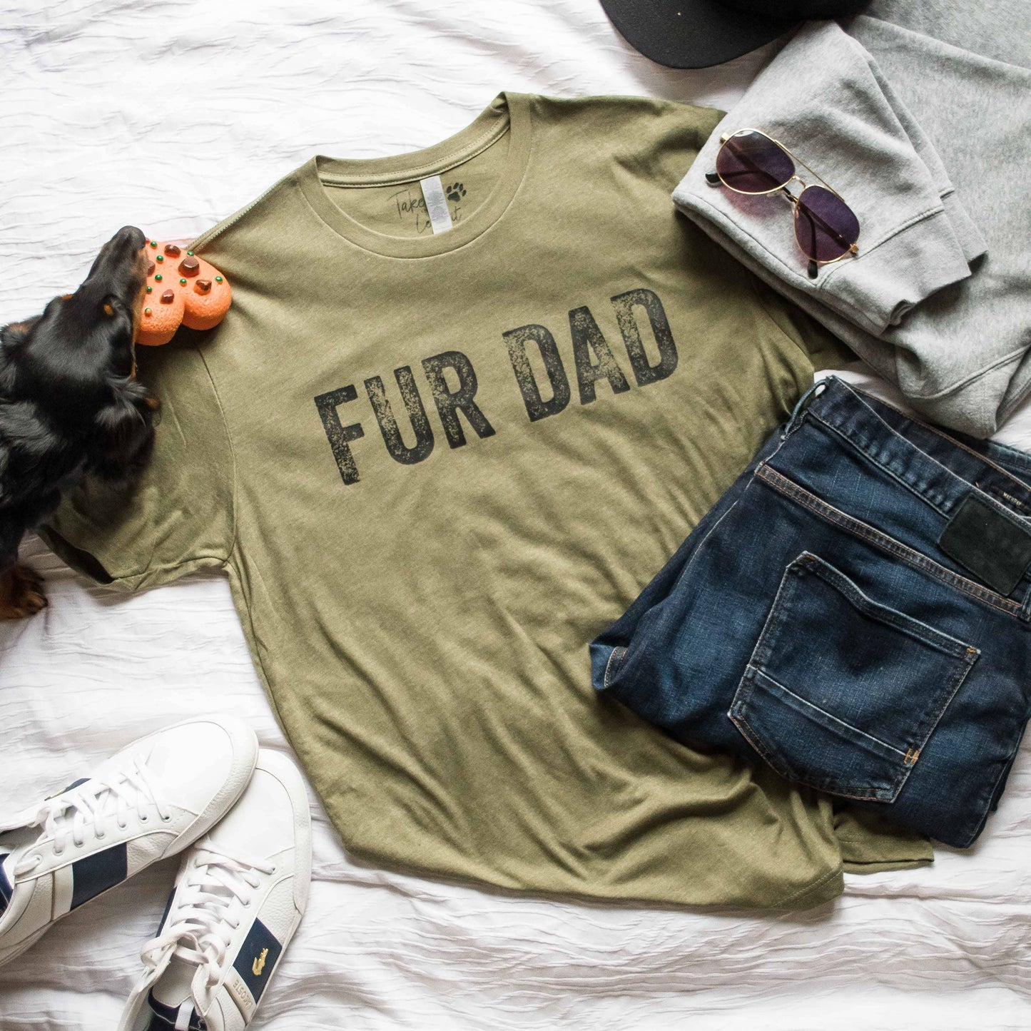 Take it 'N' Leave it - Fur Dad Tee