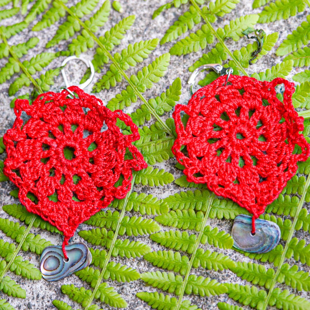 Skein-A Creations Crochet Earrings