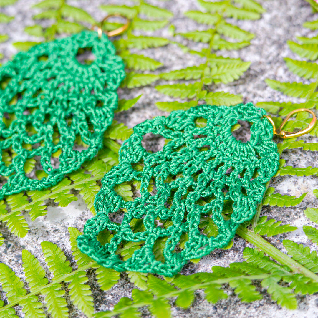 Skein-A Creations Crochet Earrings