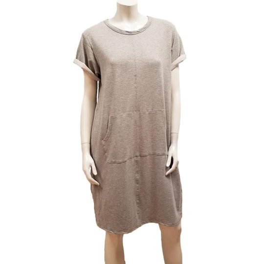 Bamboo French Terry Pouch Pocket Dress