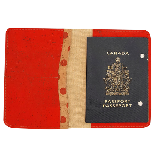 Cork Passport Holder by Fishskin Designs