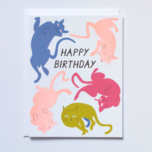 Banquet Workshop - Happy Birthday Cats Card