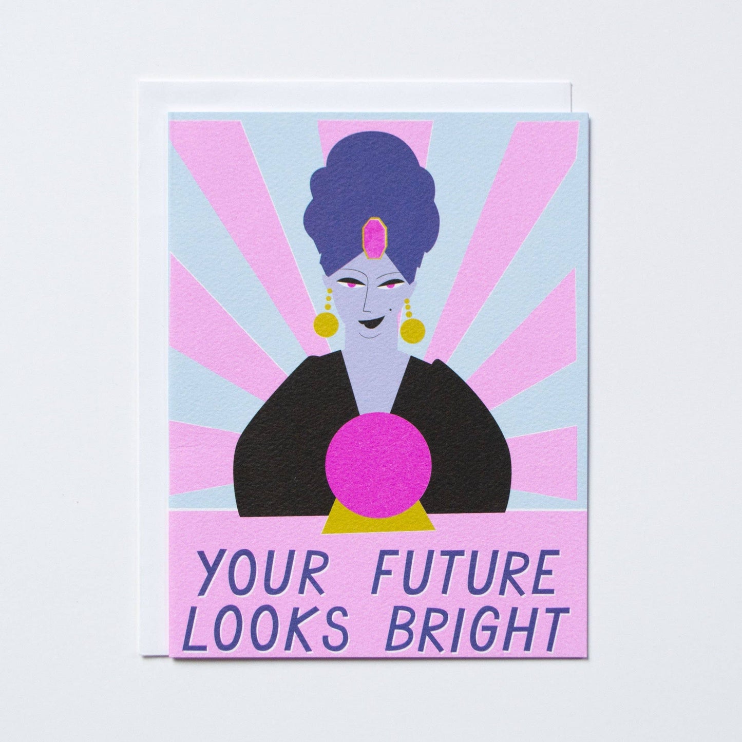 Banquet Workshop - Your Future Looks Bright Fortune Teller Note Card