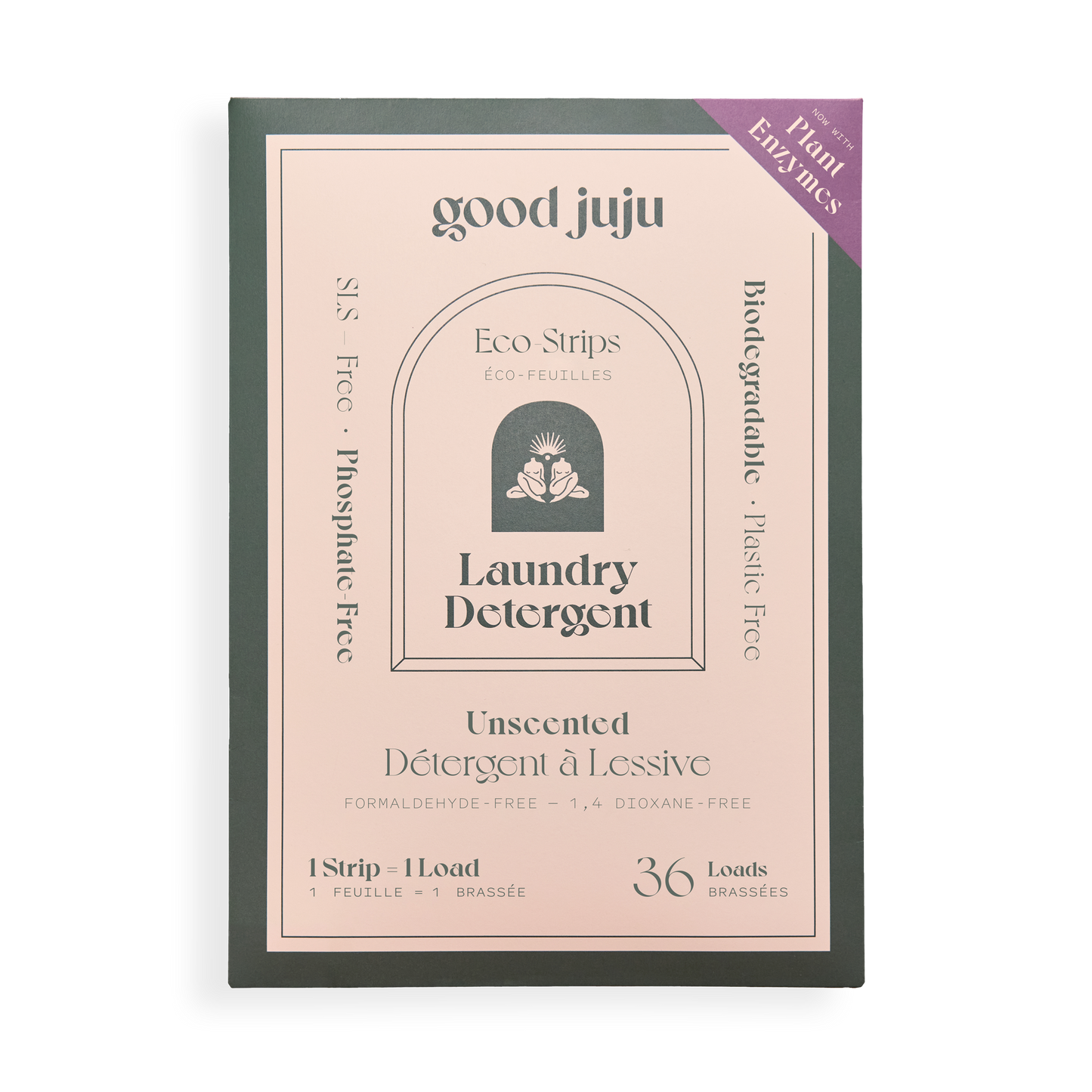 Good Juju Body & Home - Laundry Detergent Eco-Strips Unscented
