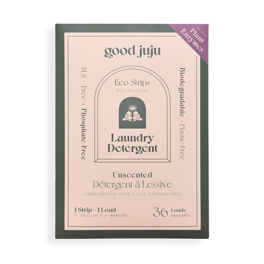 Good Juju Body & Home - Laundry Detergent Eco-Strips Unscented