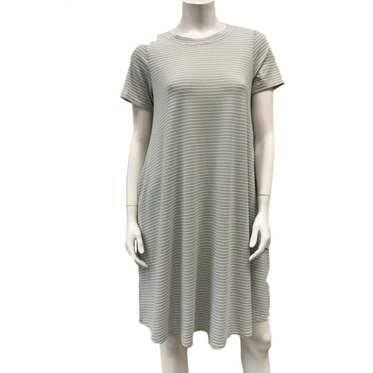 Bamboo Stripe T-shirt Dress